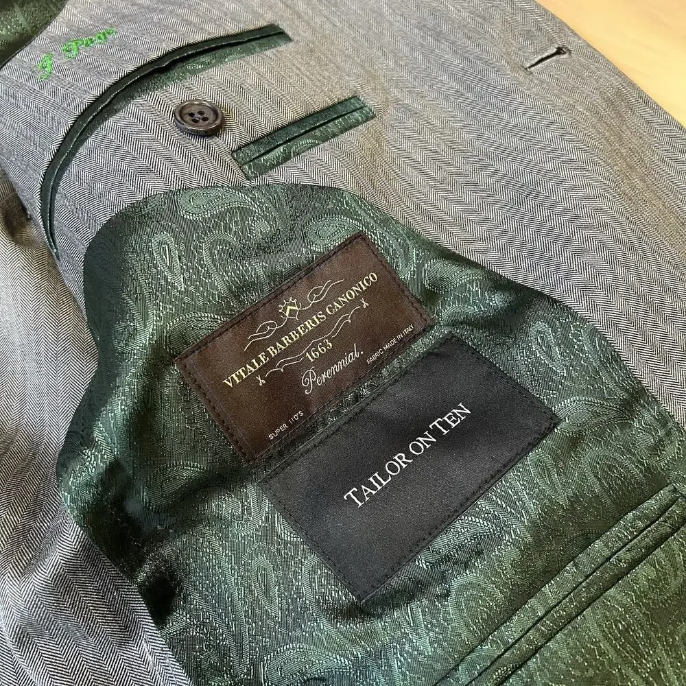 Tailor on Ten Blazer Vitale Barberis Blazer Sport Coat Men’s 36 Or A Slim 38